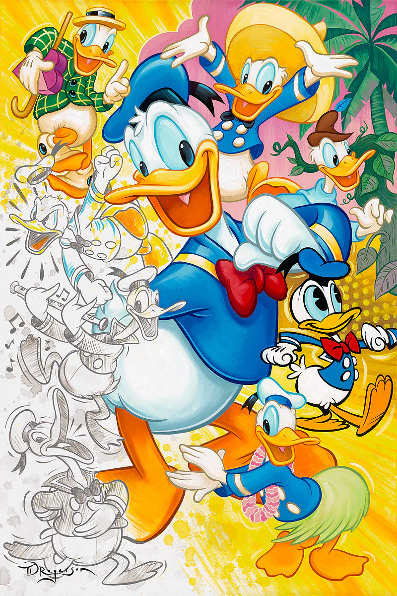 "90 Years of Donald" by Tim Rogerson | Signed and Numbered Edition - Image 2
