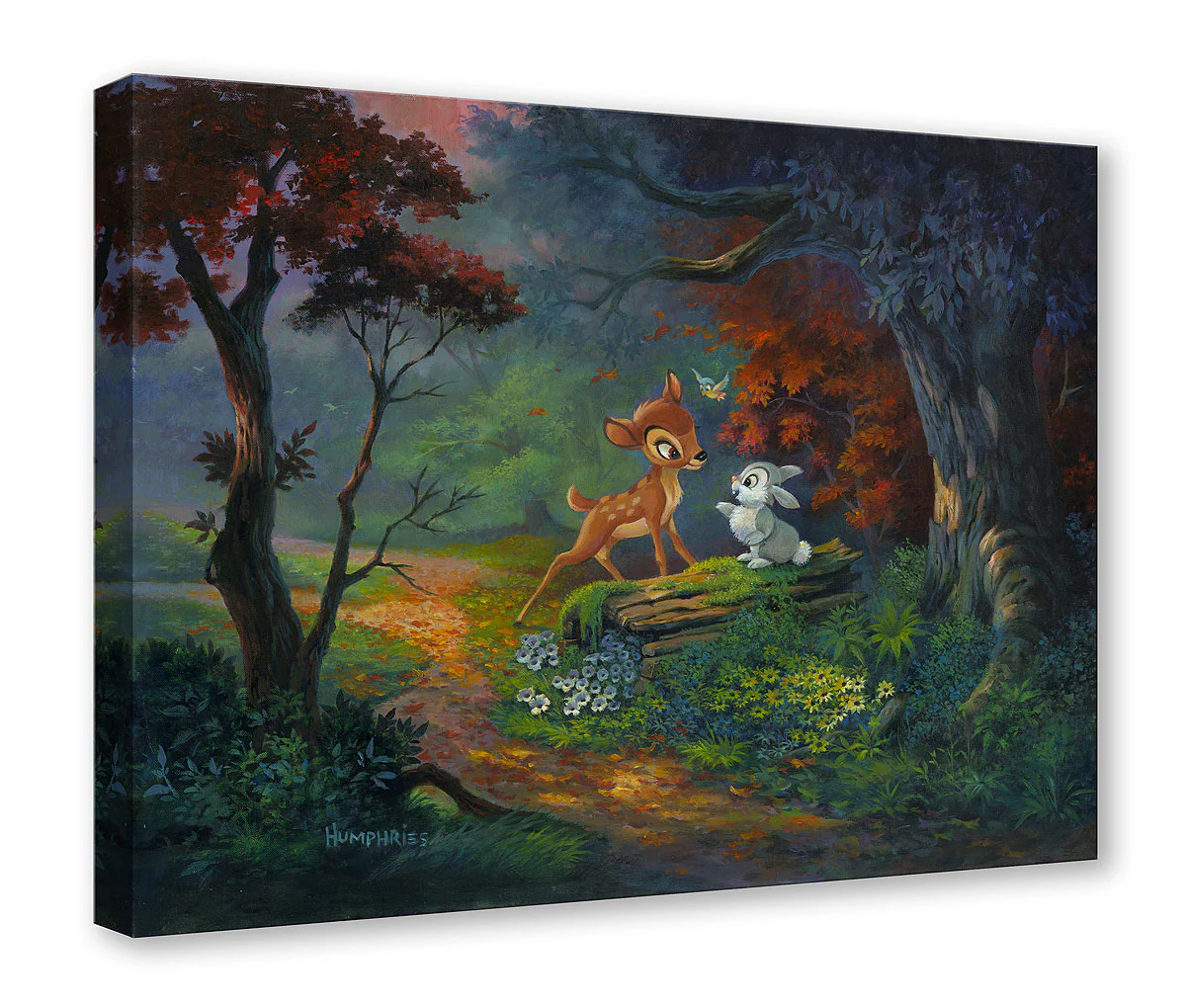 "A Friendship Blossoms" by Michael Humphries | Signed and Numbered Edition