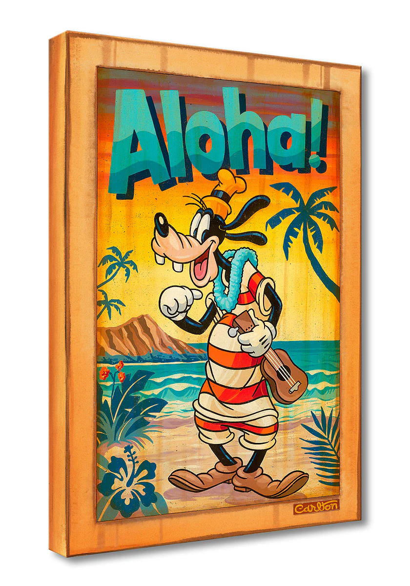 "A Goofy Aloha" by Trevor Carlton | Signed and Numbered Edition