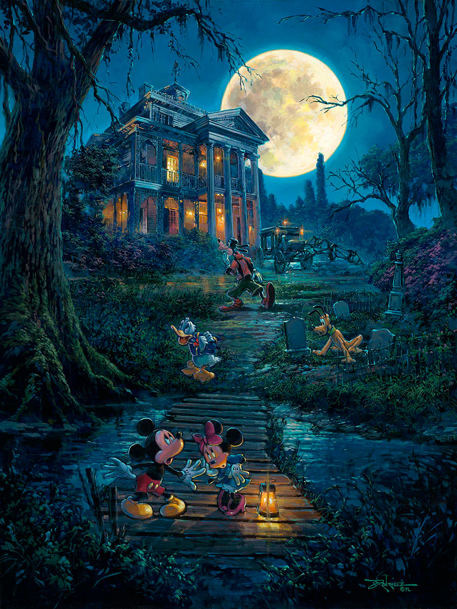 "A Haunting Moon Rises" by Rodel Gonzalez |Signed and Numbered Edition - Image 2