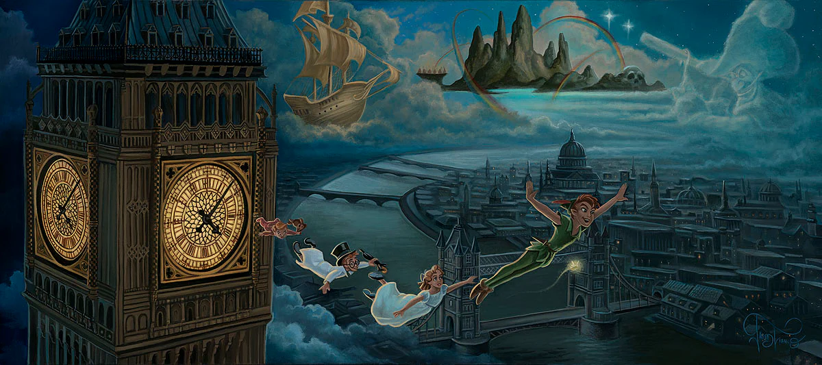"A Journey to Neverland" by Jared Franco | Signed and Numbered Edition - Image 2