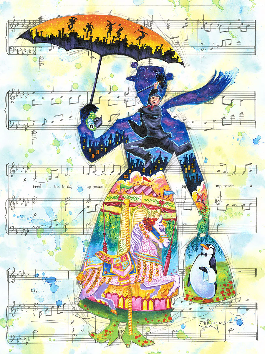 "A Mary Tune" by Tim Rogerson | Signed and Numbered Edition - Image 2