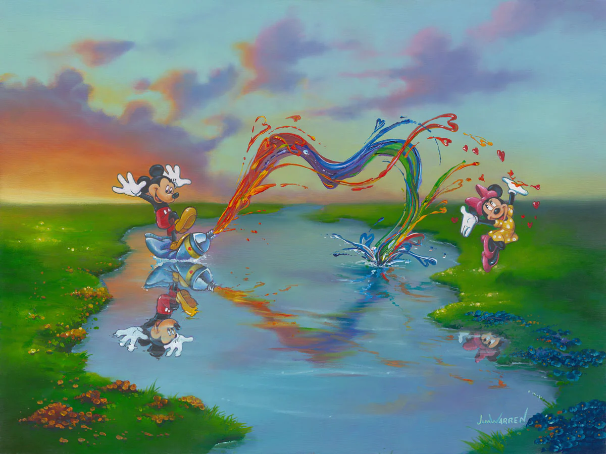"A Message to Minnie" by Jim Warren | Signed and Numbered Edition - Image 2