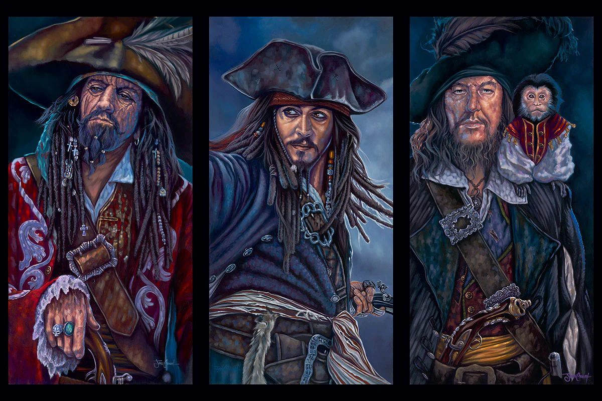 "A Pirates Life for Me" by James Crouch | Signed and Numbered Edition - Image 2
