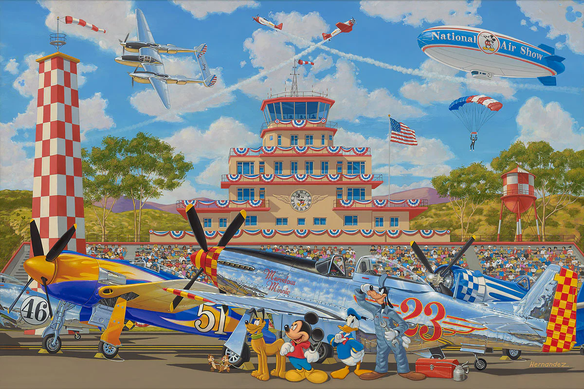 "A Salute to the Sky" by Manuel Hernandez | Premiere Signed and Numbered Edition - Image 2