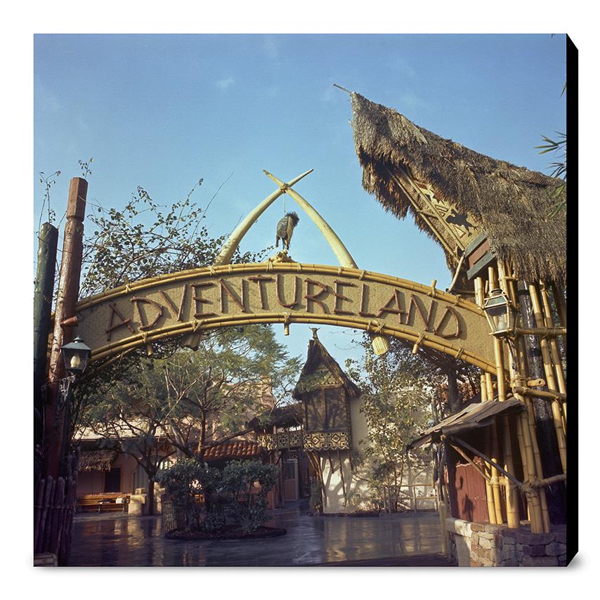 "Adventureland Entrance Sign, Disneyland Park" from Disney Photo Archives - Image 15