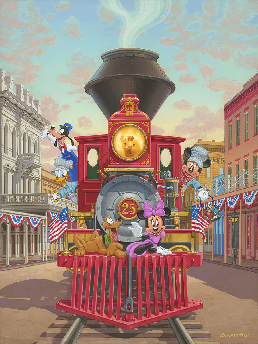 "All Aboard Engine 25" by Manuel Hernandez - Image 2