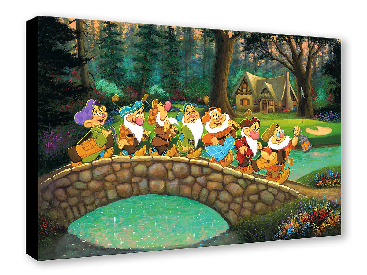 "All Seven on the Back Nine" by Tim Rogerson | Signed and Numbered Edition