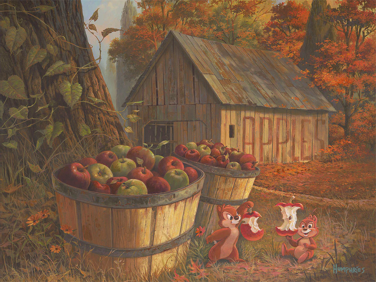 "An Apple A Day, Play, Play, Play" by Michael Humphries | Signed and Numbered Edition - Image 2