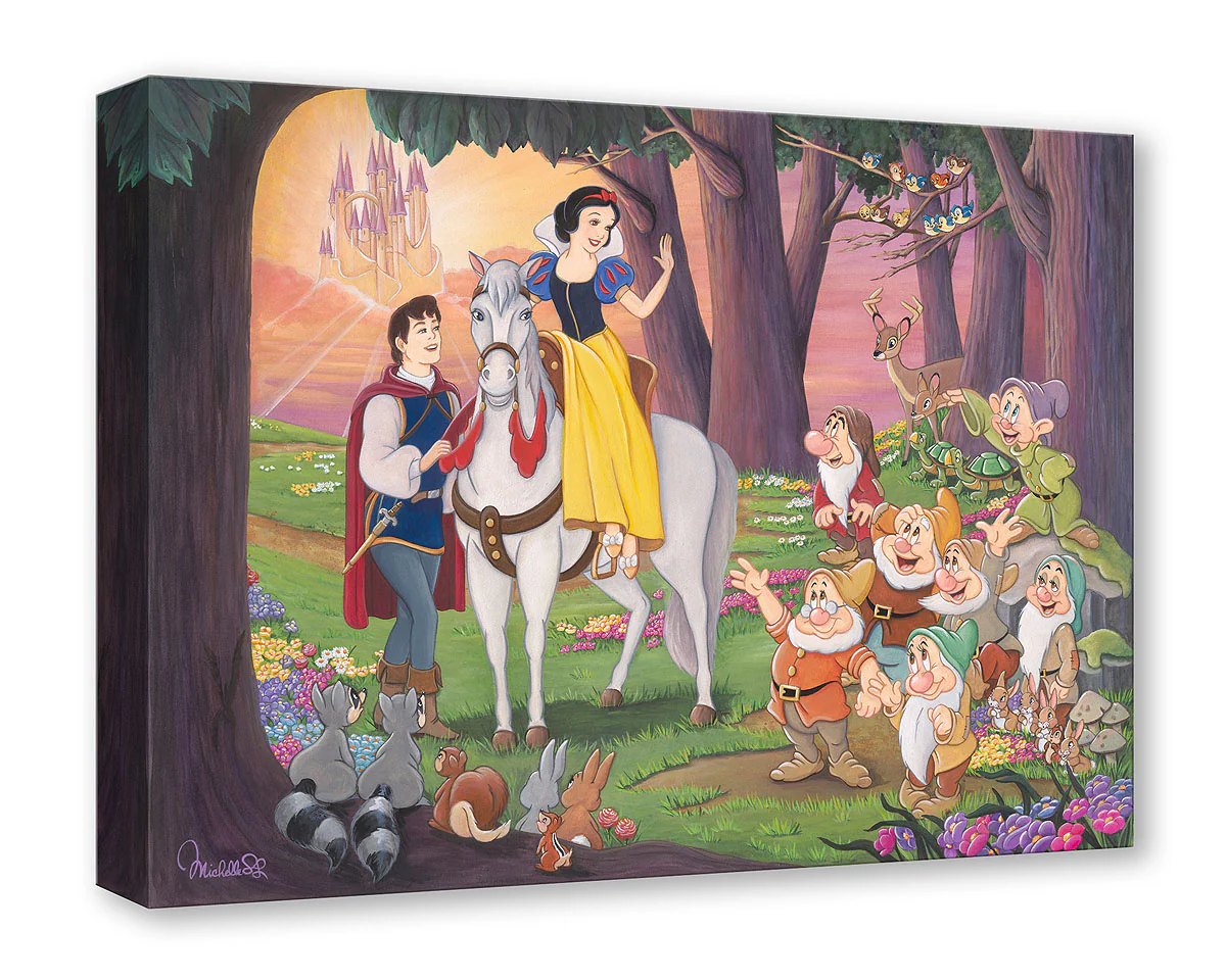 "And They Lived Happily Ever After" by Michelle St.Laurent | Premiere Treasure on Canvas
