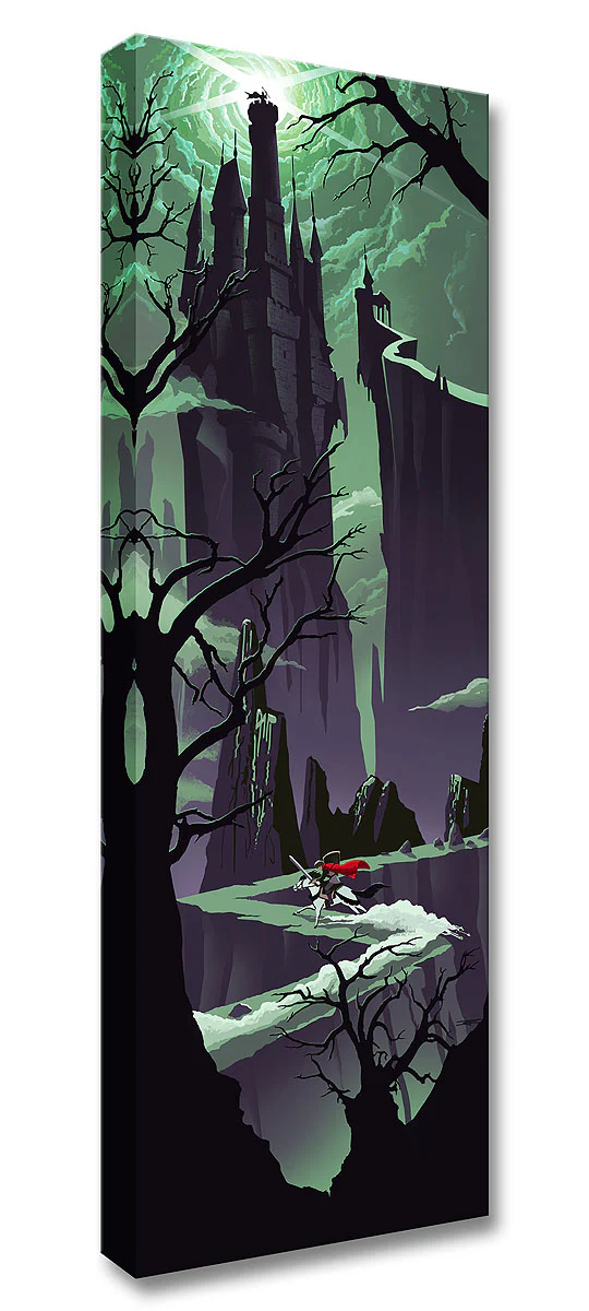 "Approaching Maleficent's Castle" by JC Richard | Signed and Numbered Edition