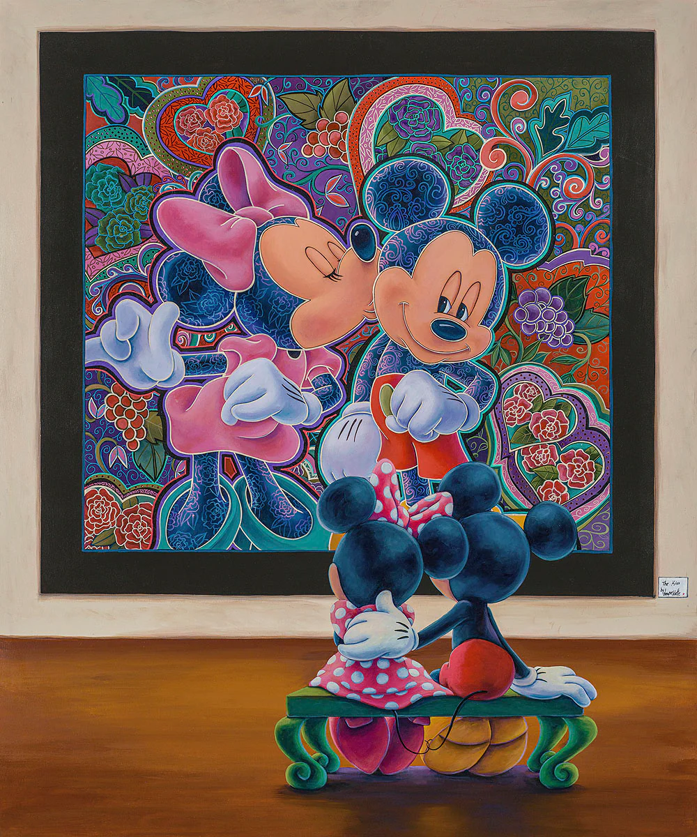 "Artistic Kiss" by Denyse Klette | Signed and Numbered Edition - Image 2