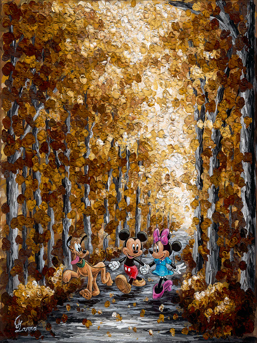 "Autumn Path" by Jennifer Lanna | Signed and Numbered Edition - Image 2