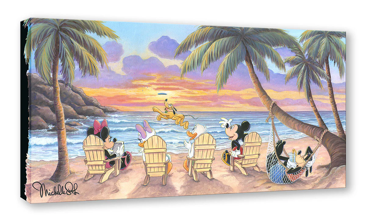 "Beautiful Day at the Beach" by Michelle St.Laurent | Signed and Numbered Edition