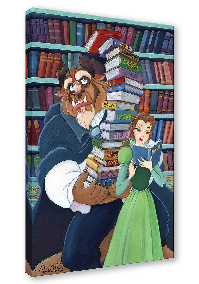 "Belle's Books" by Michelle St.Laurent | Signed and Numbered Edition