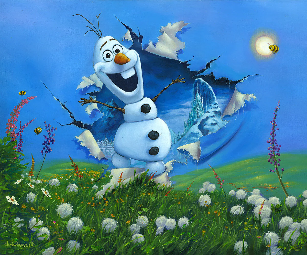 "Bursting Into Spring" by Jim Warren | Signed and Numbered Edition - Image 2