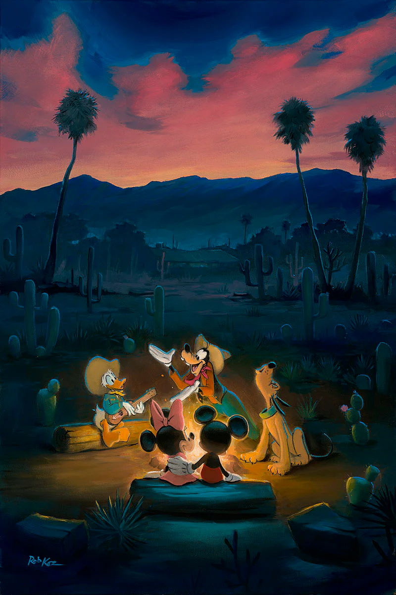 "Campfire Sing-Along" by Rob Kaz | Signed and Numbered Edition - Image 2