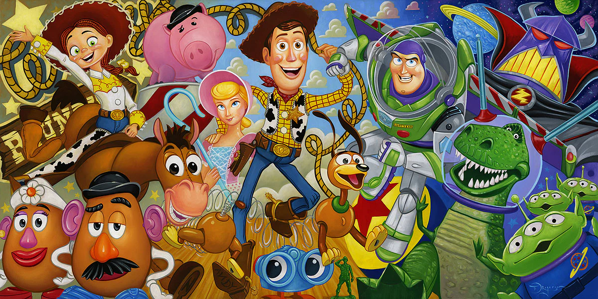 "Cast of Toys" by Tim Rogerson - Image 2