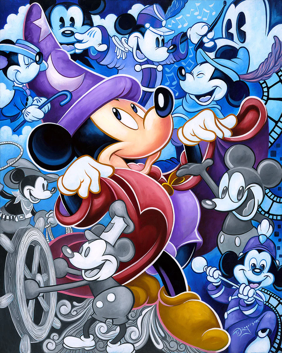 "Celebrate the Mouse" by Tim Rogerson | Signed and Numbered Edition - Image 2