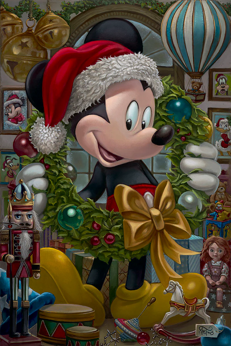 "Christmas Mickey" by Jared Franco - Image 2