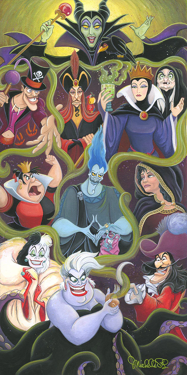 "Collection of Villains" by Michelle St.Laurent | Signed and Numbered Edition - Image 2