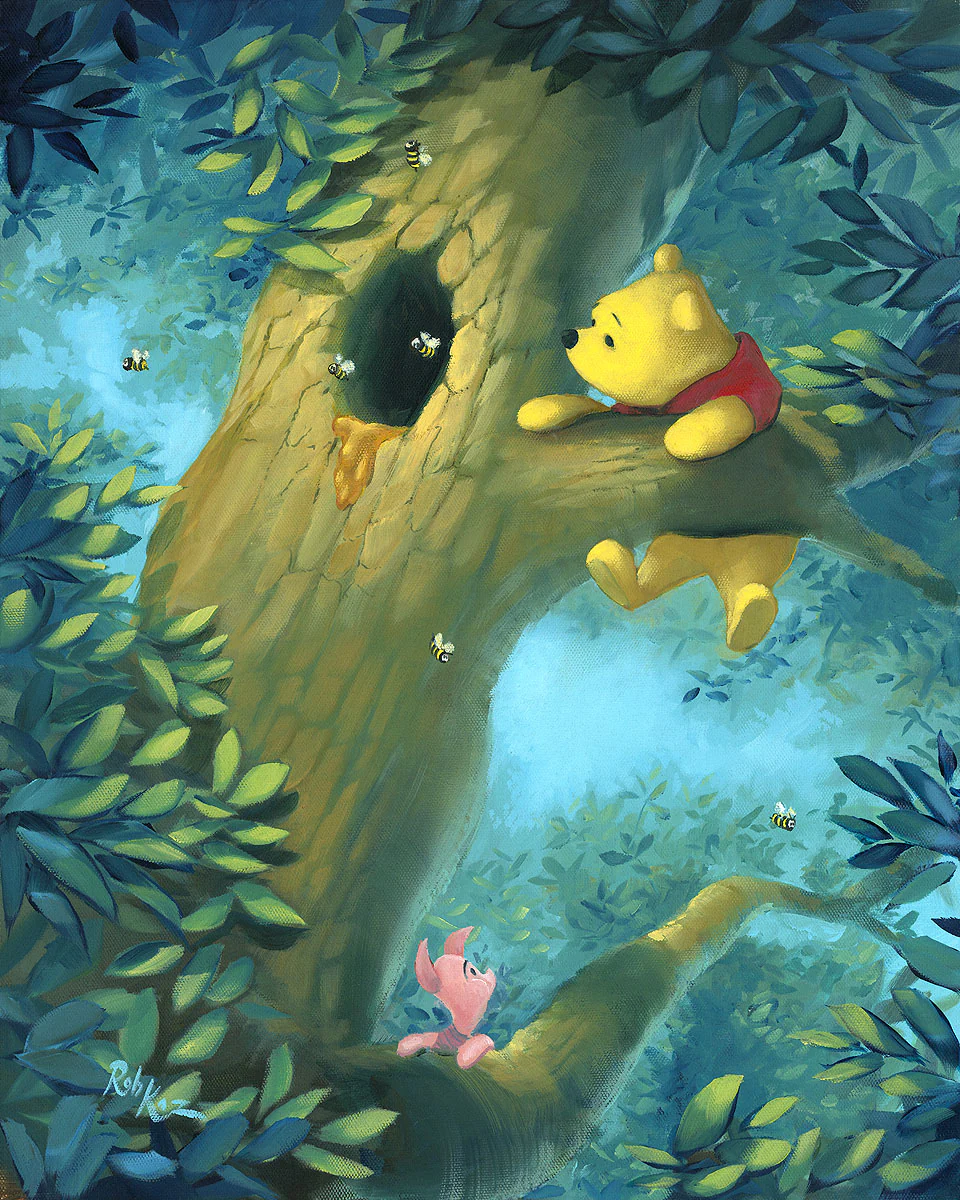 "Curious Bear" by Rob Kaz | Signed and Numbered Edition - Image 2
