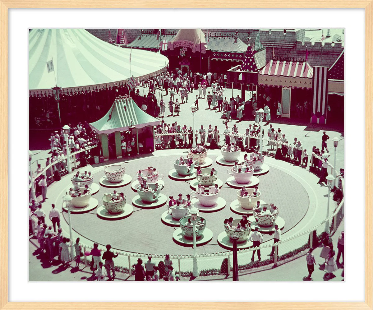 "Disneyland Mad Tea Party Color" from Disney Photo Archives - Image 10