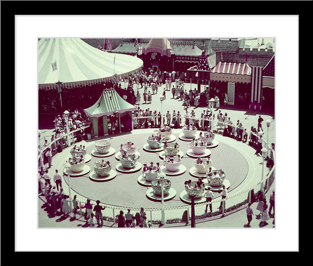 "Disneyland Mad Tea Party Color" from Disney Photo Archives - Image 6