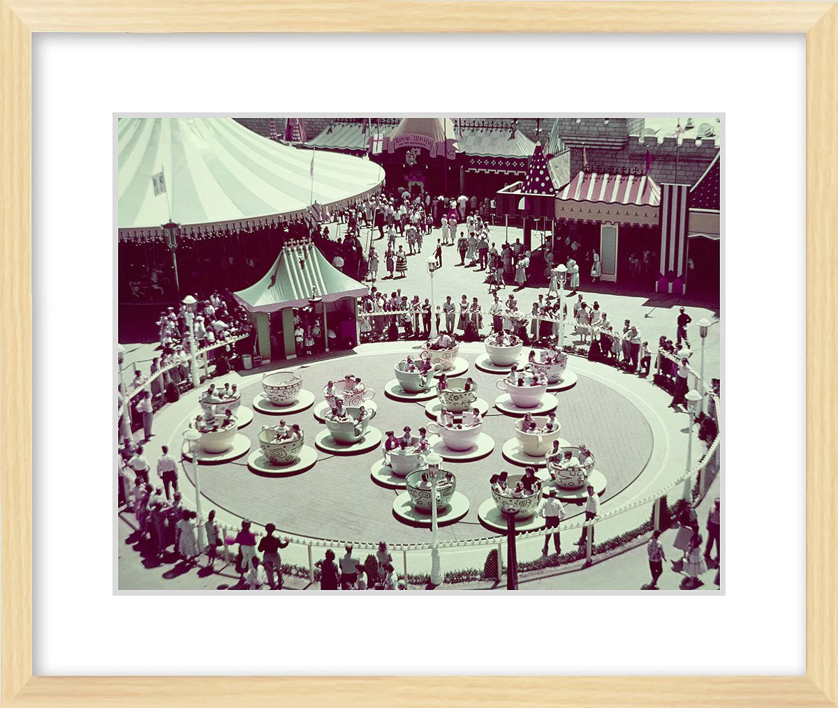 "Disneyland Mad Tea Party Color" from Disney Photo Archives - Image 8