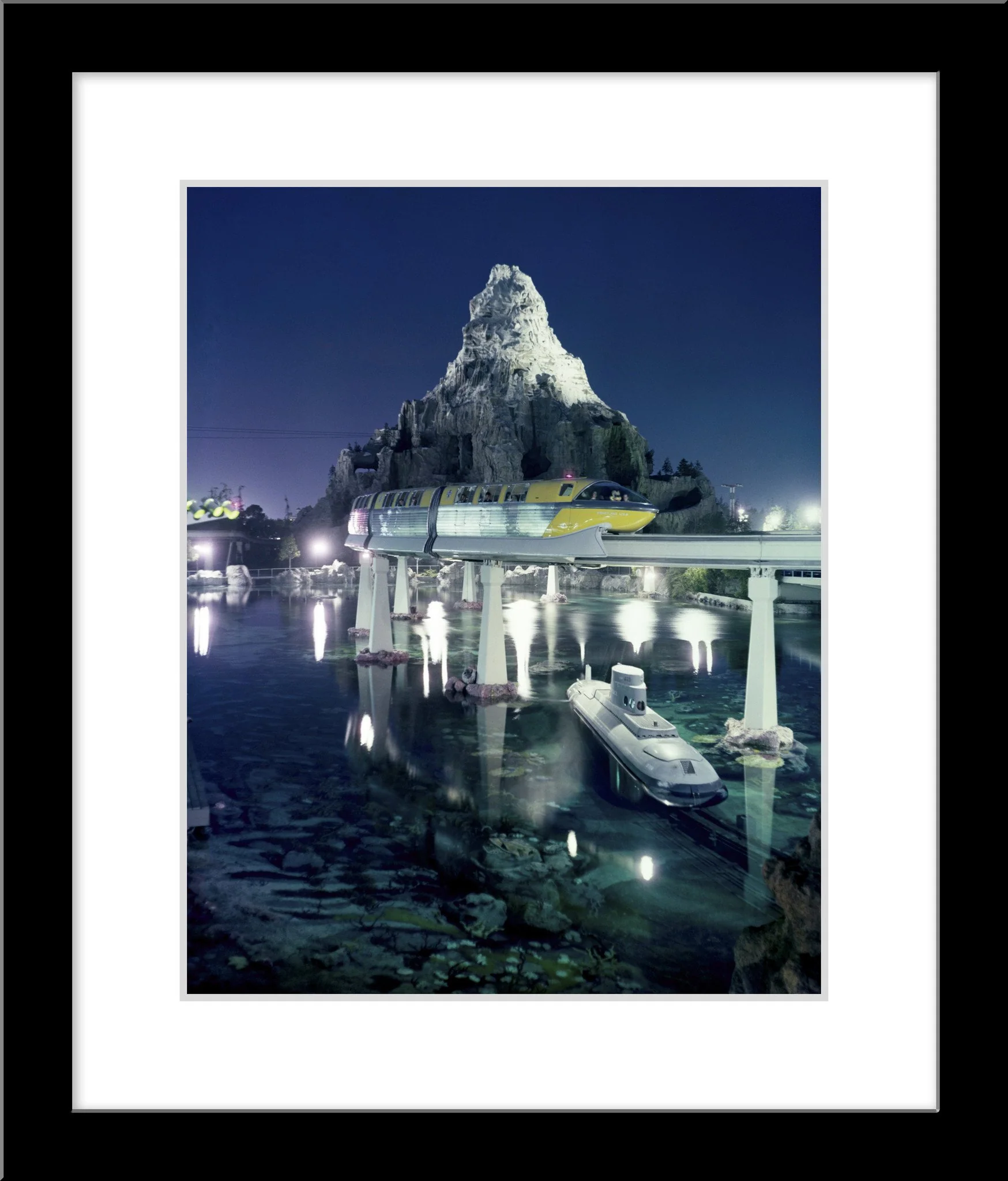 "Disneyland Matterhorn, Monorail and Submarine" from Disney Photo Archives - Image 4