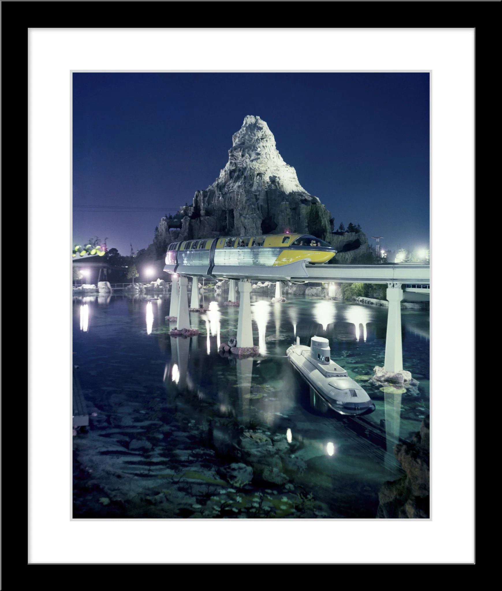 "Disneyland Matterhorn, Monorail and Submarine" from Disney Photo Archives - Image 5