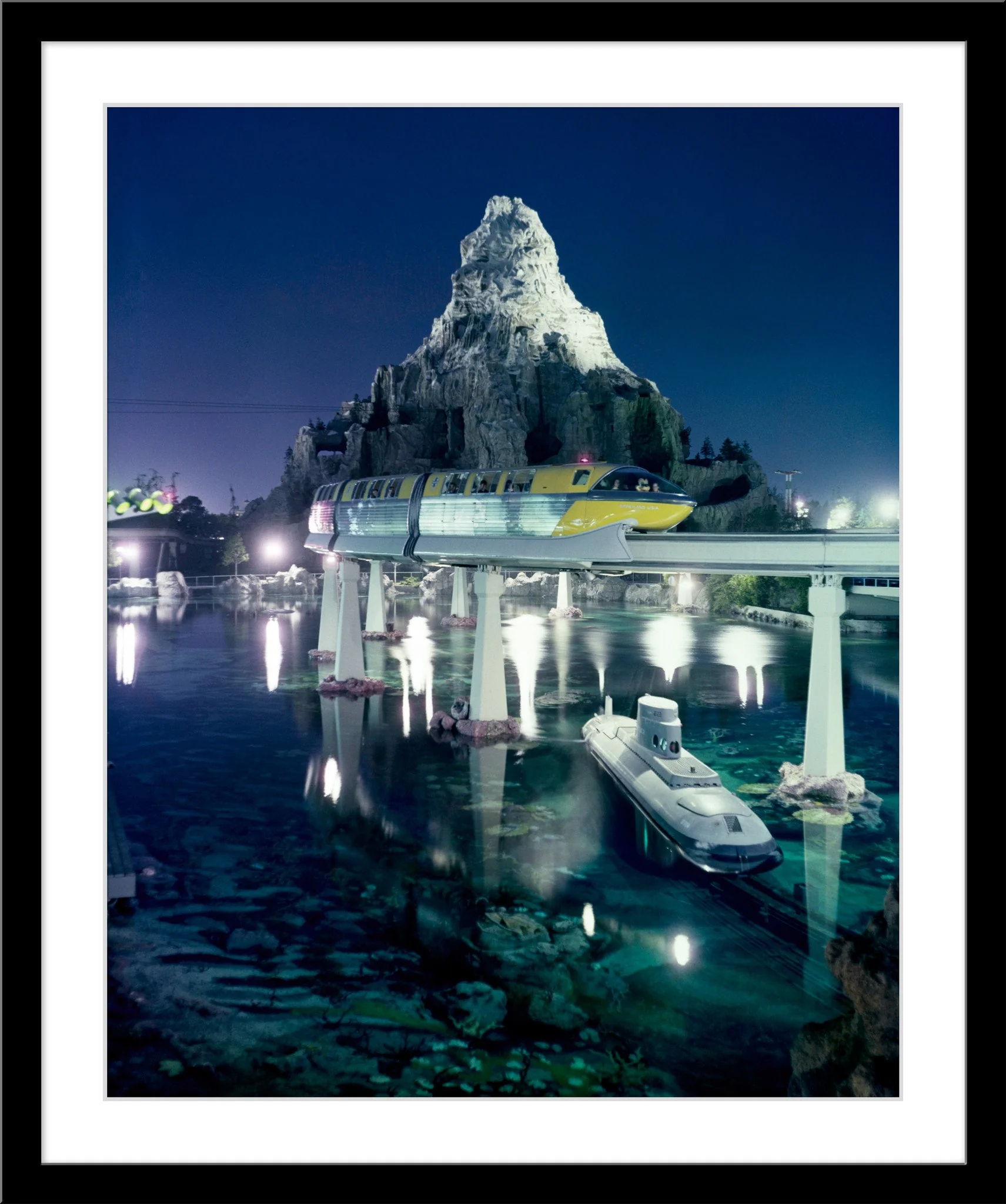 "Disneyland Matterhorn, Monorail and Submarine" from Disney Photo Archives - Image 6