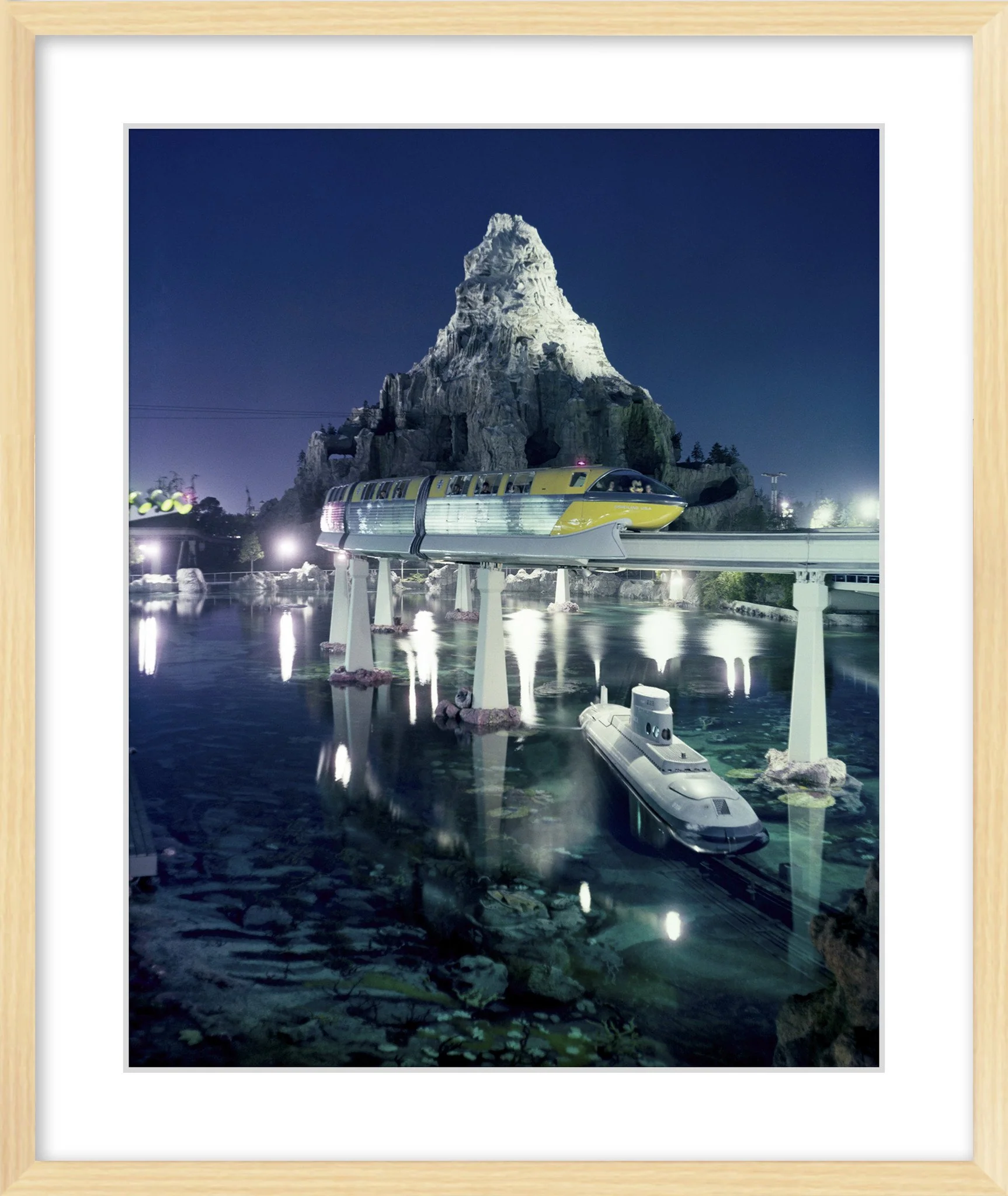 "Disneyland Matterhorn, Monorail and Submarine" from Disney Photo Archives - Image 8
