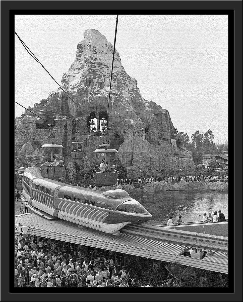 "Disneyland Matterhorn, Skyway, Monorail & Submarines" from Disney Photo Archives - Image 11