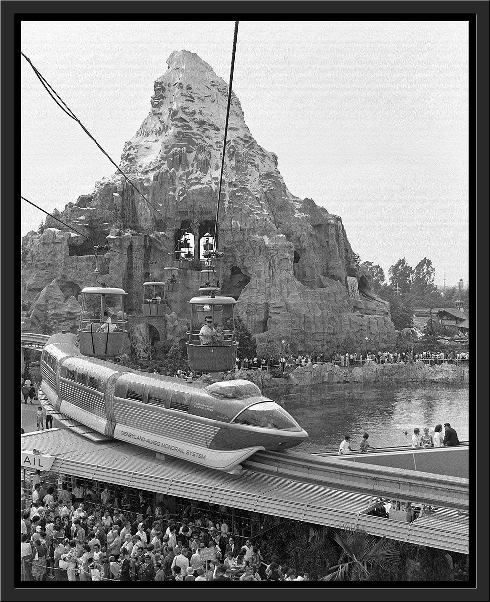 "Disneyland Matterhorn, Skyway, Monorail & Submarines" from Disney Photo Archives - Image 12