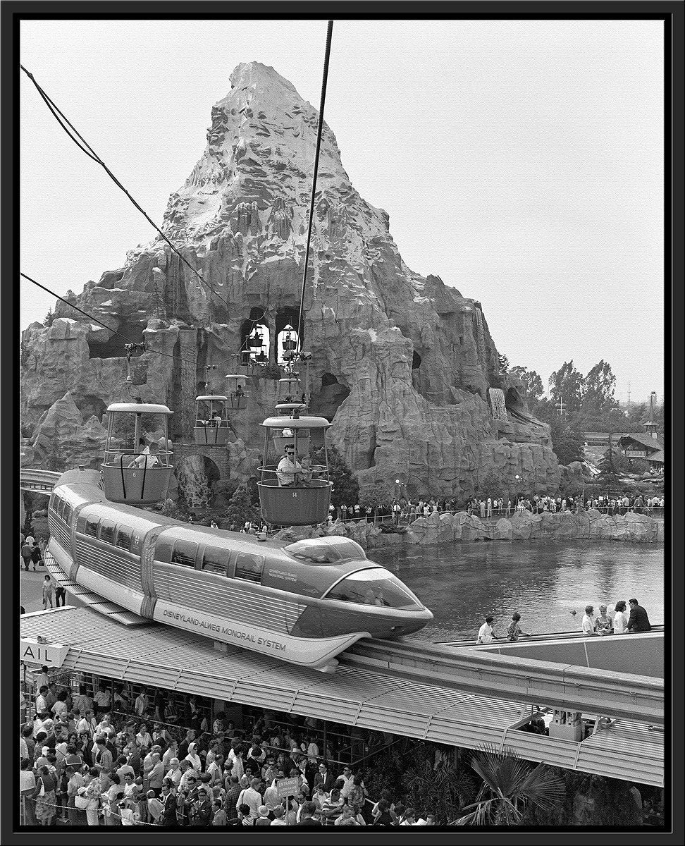 "Disneyland Matterhorn, Skyway, Monorail & Submarines" from Disney Photo Archives - Image 13