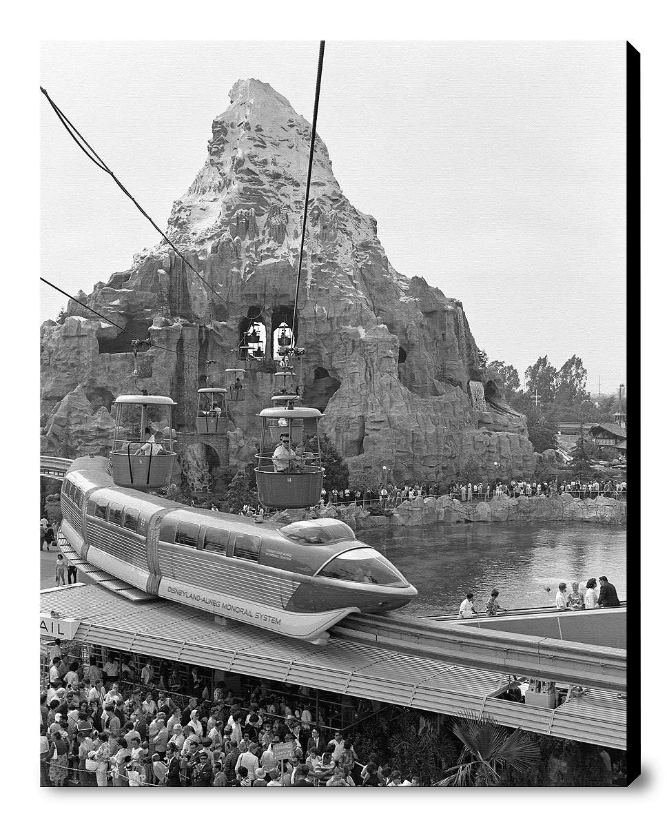 "Disneyland Matterhorn, Skyway, Monorail & Submarines" from Disney Photo Archives - Image 14