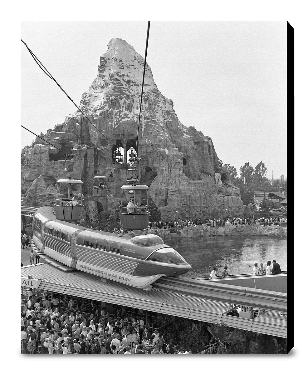 "Disneyland Matterhorn, Skyway, Monorail & Submarines" from Disney Photo Archives - Image 15