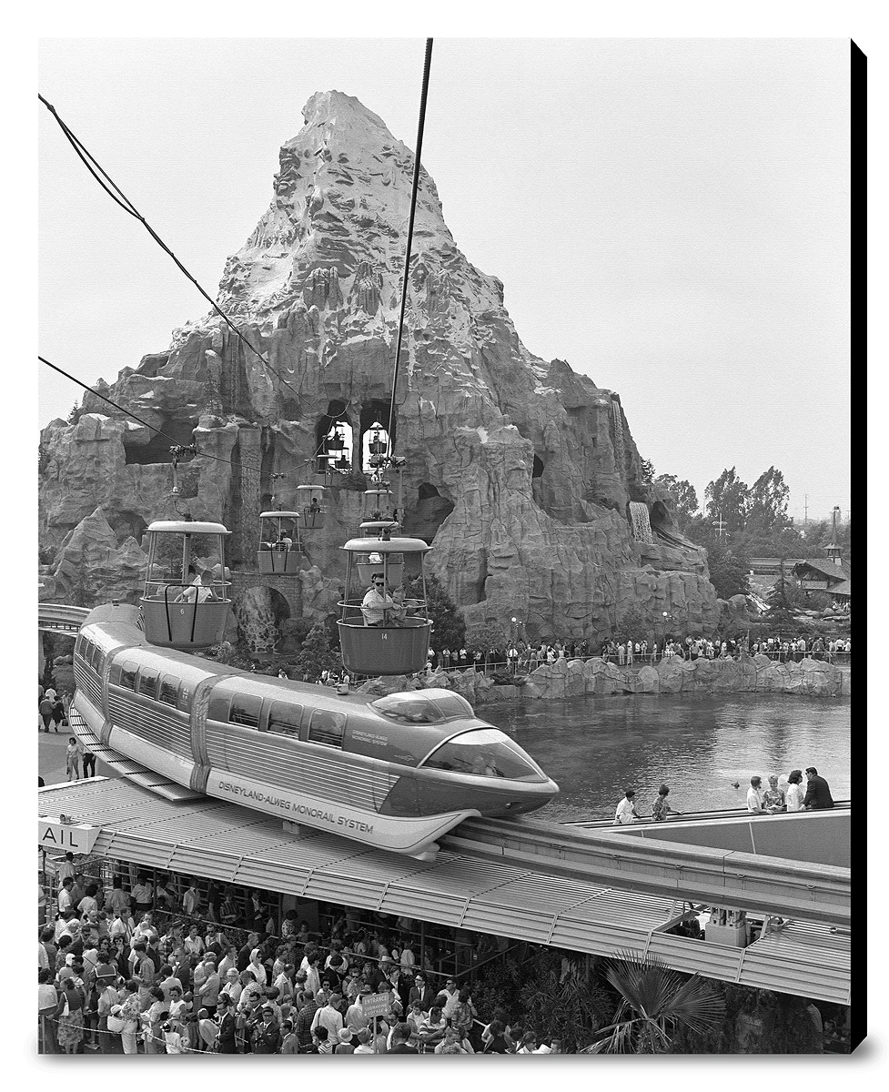 "Disneyland Matterhorn, Skyway, Monorail & Submarines" from Disney Photo Archives - Image 16