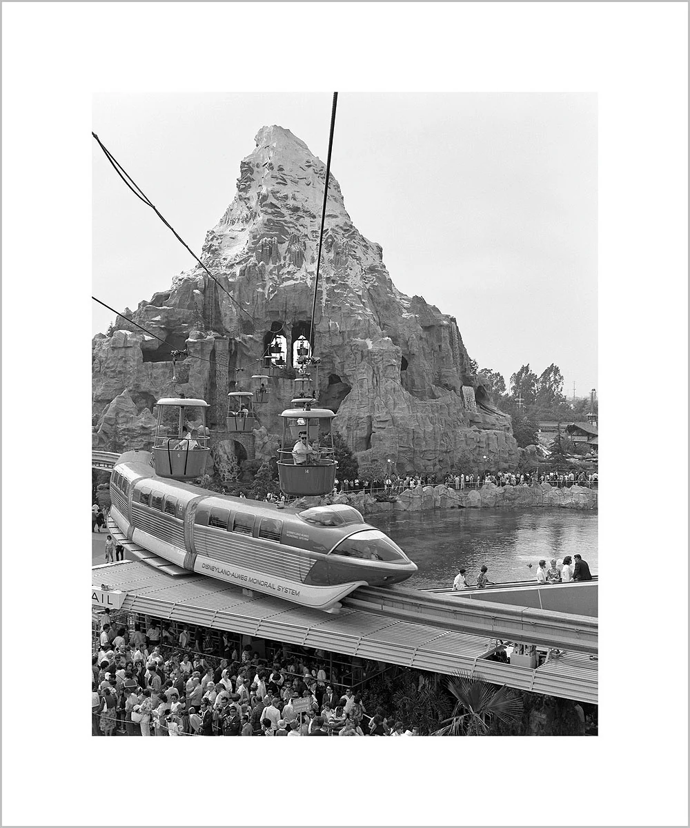 "Disneyland Matterhorn, Skyway, Monorail & Submarines" from Disney Photo Archives - Image 3