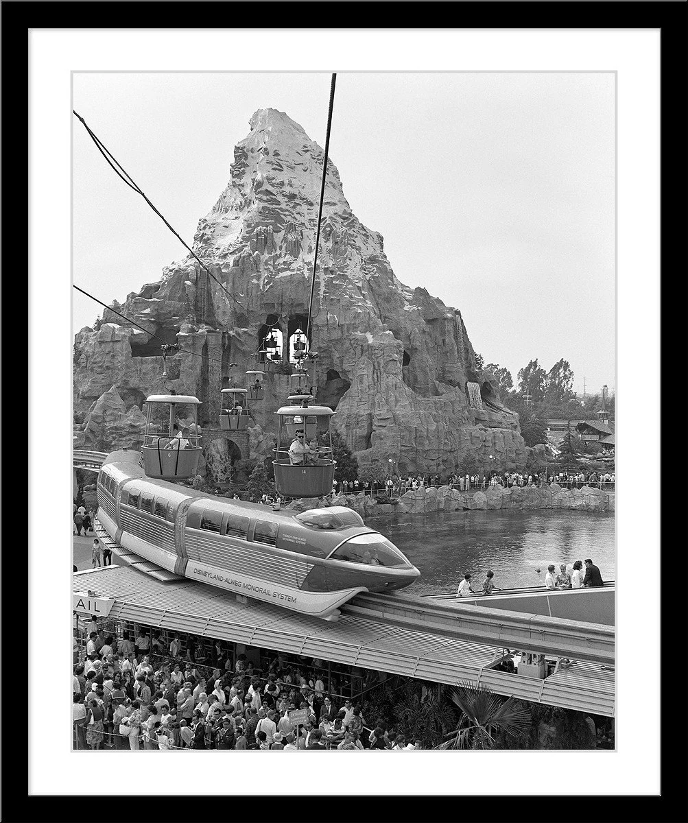"Disneyland Matterhorn, Skyway, Monorail & Submarines" from Disney Photo Archives - Image 5