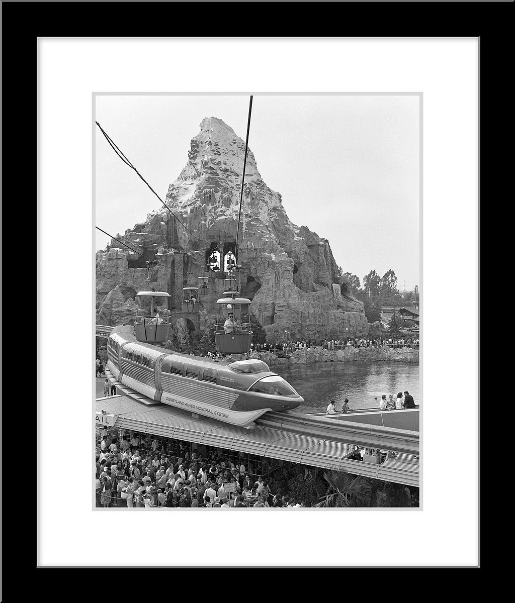 "Disneyland Matterhorn, Skyway, Monorail & Submarines" from Disney Photo Archives - Image 6