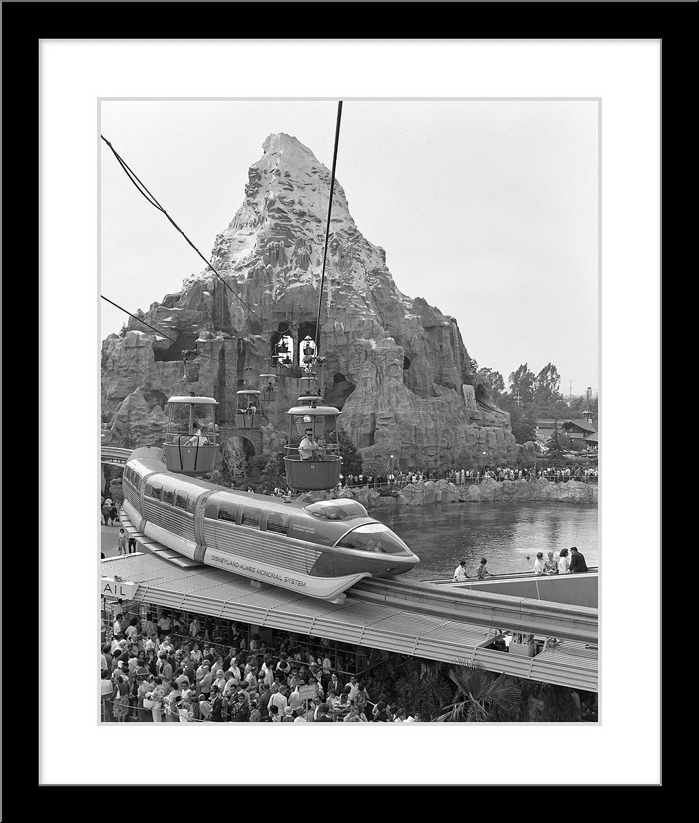"Disneyland Matterhorn, Skyway, Monorail & Submarines" from Disney Photo Archives - Image 7