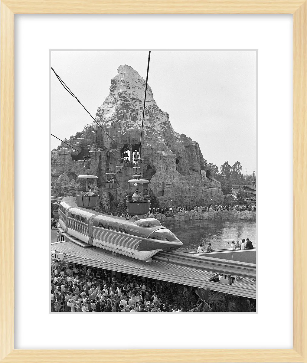 "Disneyland Matterhorn, Skyway, Monorail & Submarines" from Disney Photo Archives - Image 8
