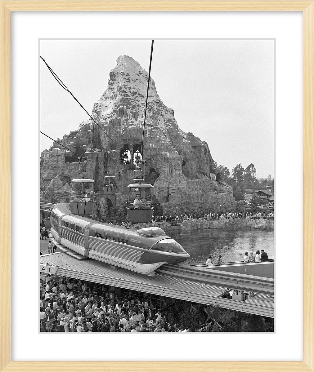 "Disneyland Matterhorn, Skyway, Monorail & Submarines" from Disney Photo Archives - Image 9