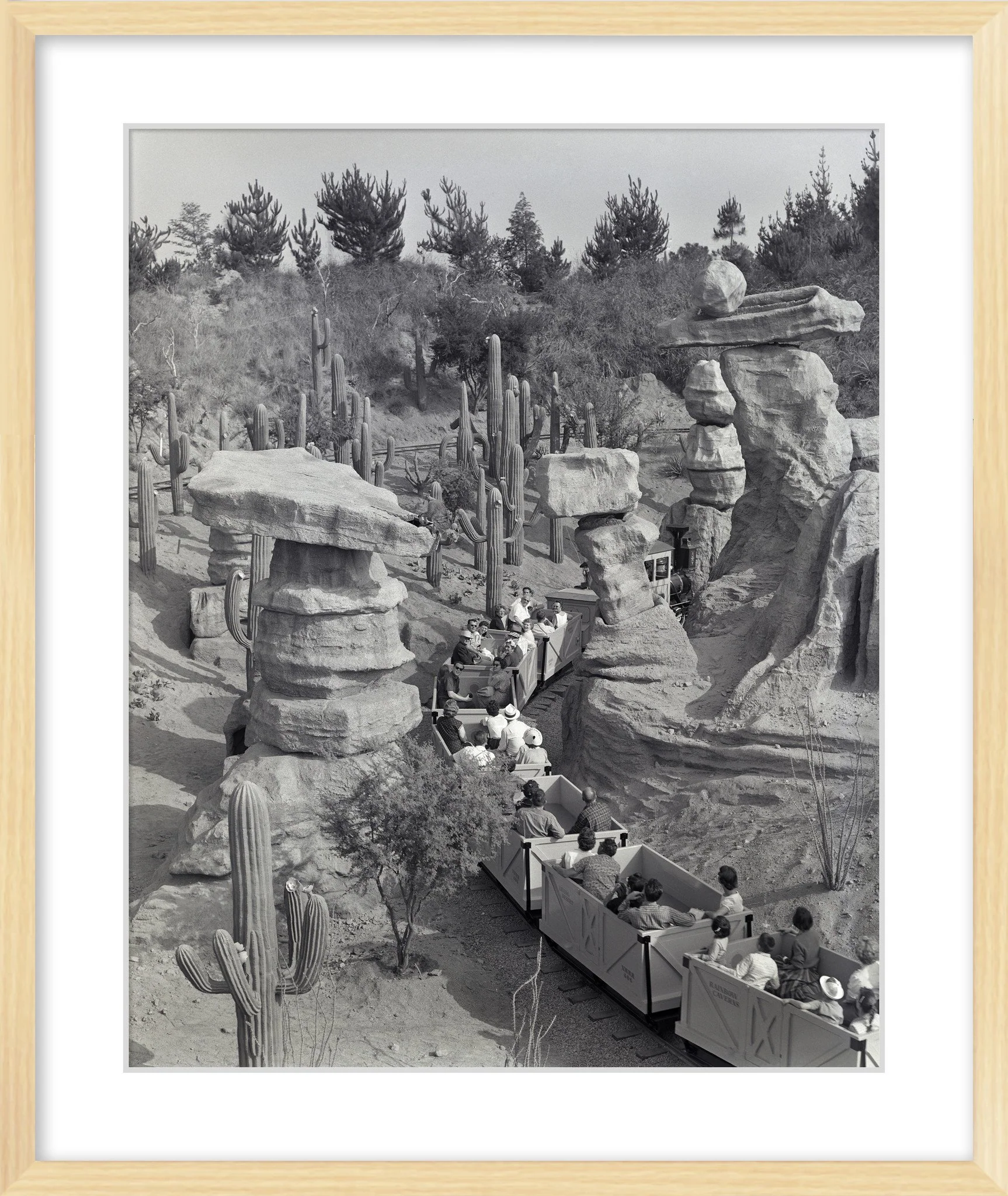 "Disneyland Mine Train - Balancing Rock Canyon" from Disney Photo Archives - Image 10