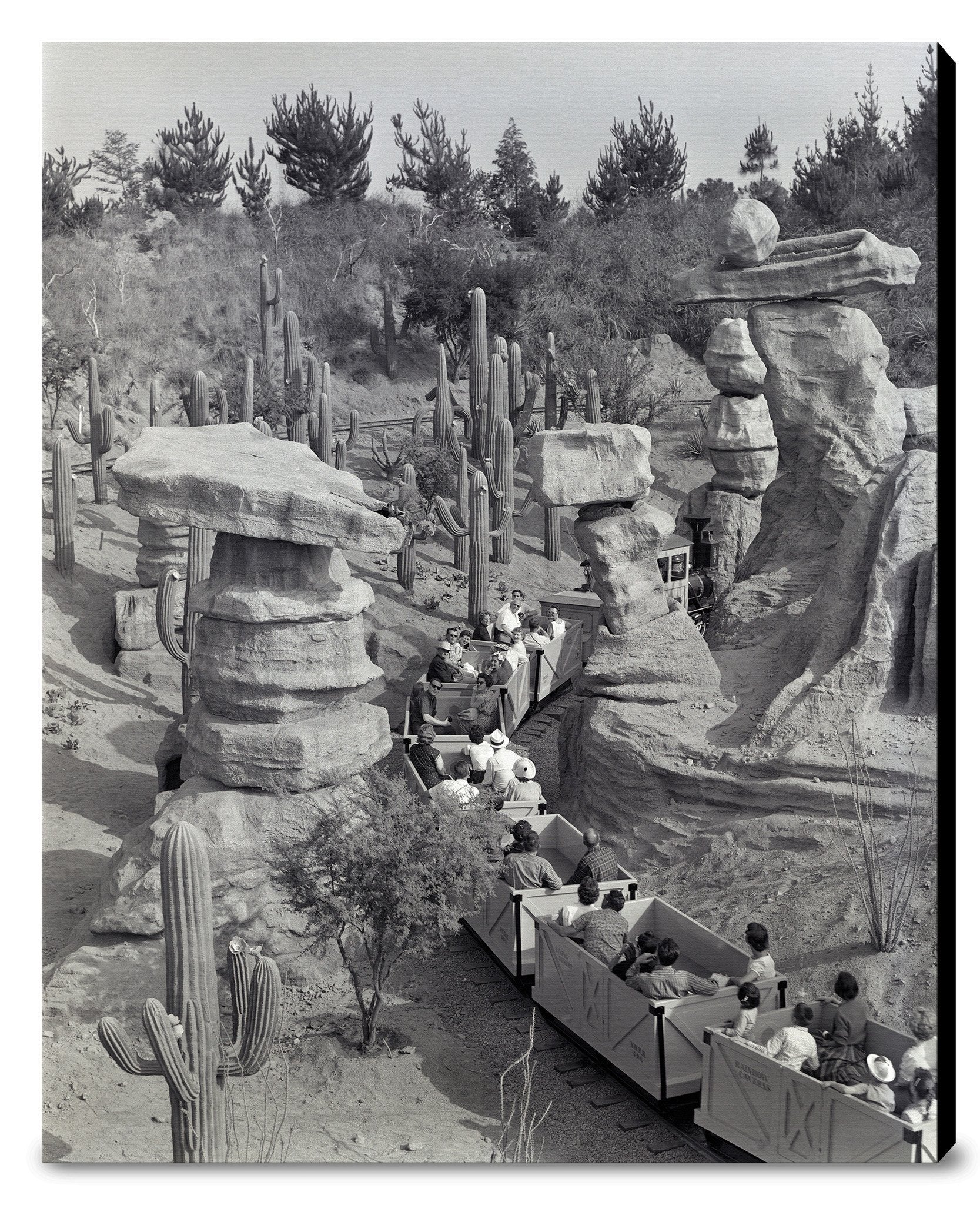 "Disneyland Mine Train - Balancing Rock Canyon" from Disney Photo Archives - Image 11