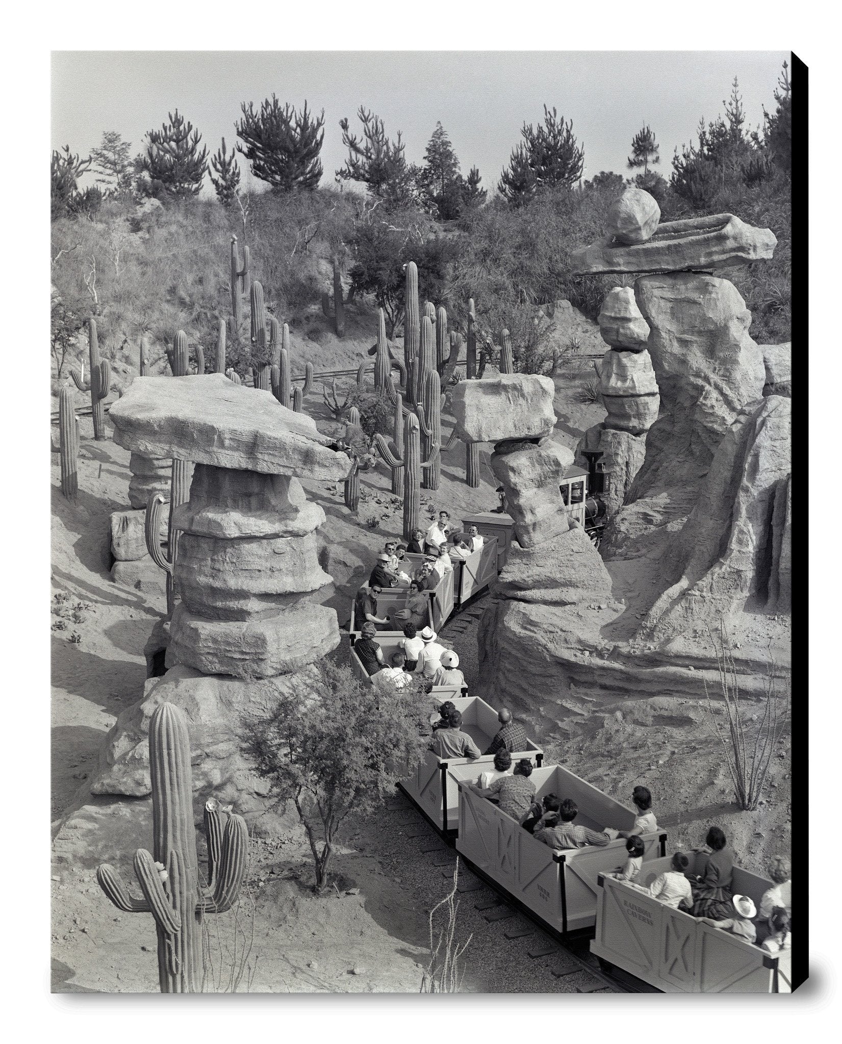 "Disneyland Mine Train - Balancing Rock Canyon" from Disney Photo Archives - Image 12