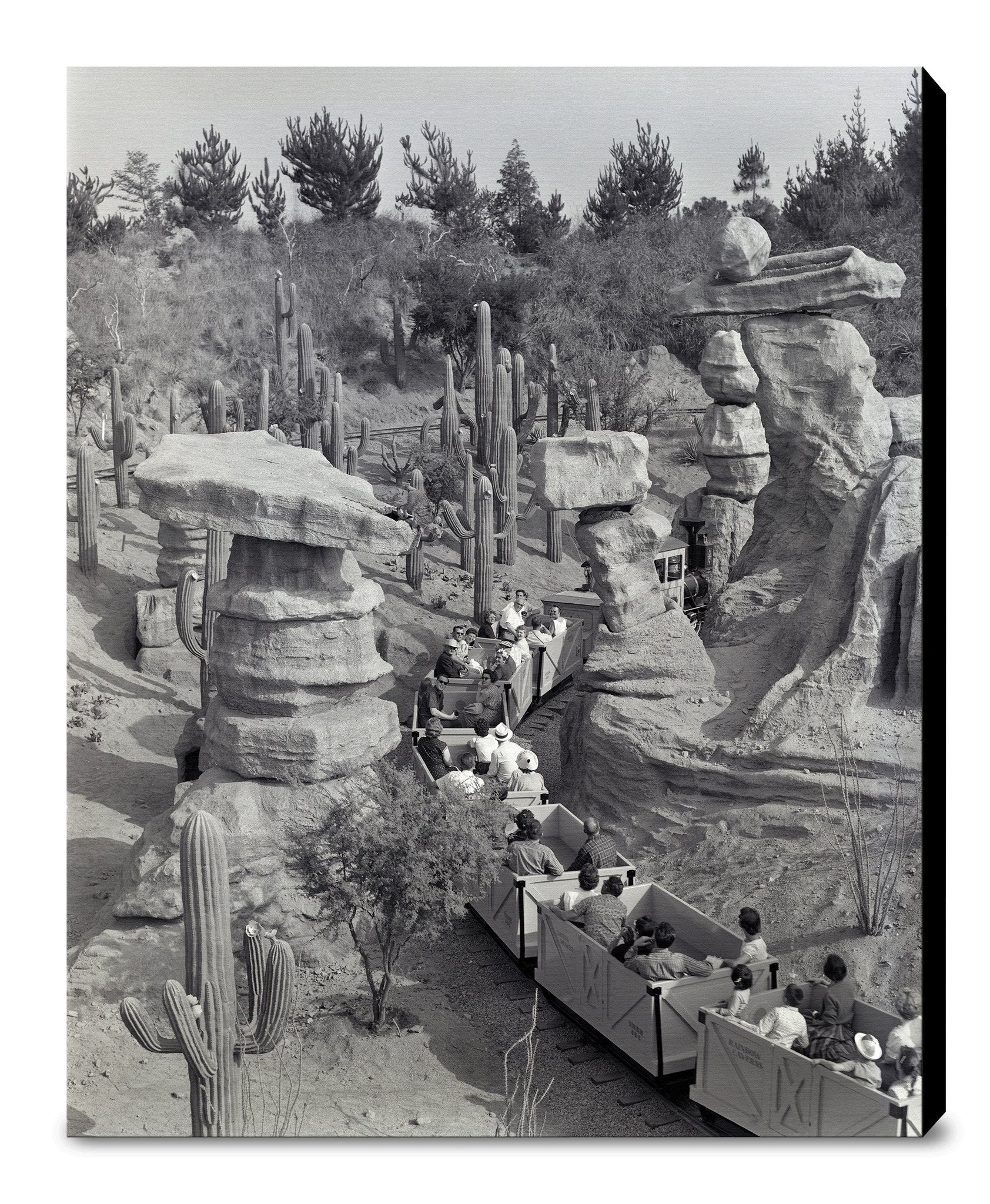 "Disneyland Mine Train - Balancing Rock Canyon" from Disney Photo Archives - Image 13
