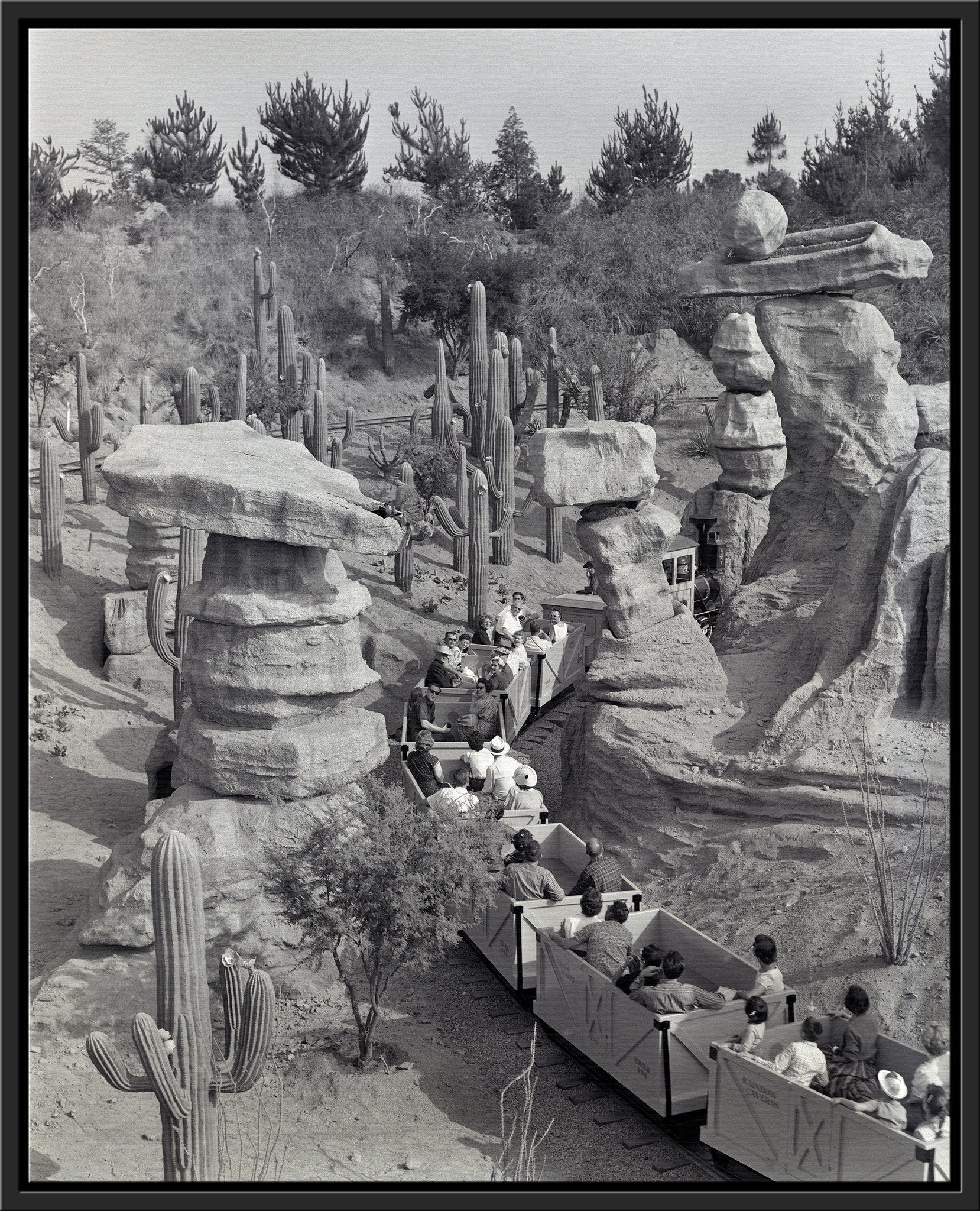 "Disneyland Mine Train - Balancing Rock Canyon" from Disney Photo Archives - Image 14
